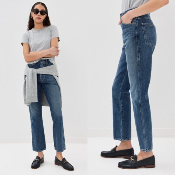 AGOLDE Pinch Waist High Rise Kick Flare Jeans NWT - Picture 7 of 7